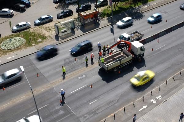 Traficul rutier, deviat de pe DN1 pe DN1 A