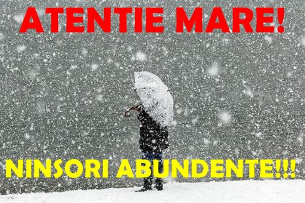 Prognoza METEO pentru două săptămâni! Se întorc ninsorile