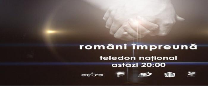 Împreună, AM REUȘIT! România a arătat că se poate! 825.000 de EURO strânși, în urma TELEDONULUI INTACT