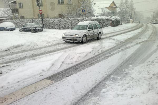 Viscolul a FĂCUT PRĂPĂD în București
