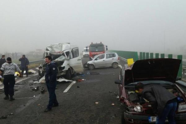 TRAGEDIE A2: “Este cel mai grav accident de când a fost deschisă autostrada A2”