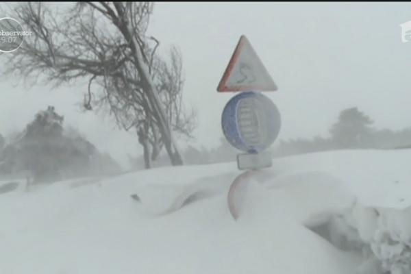 METEO, ULTIMA ORĂ: Ninsori, vânt şi ger în Bucureşti, sudul şi sud-estul ţării, până marţi