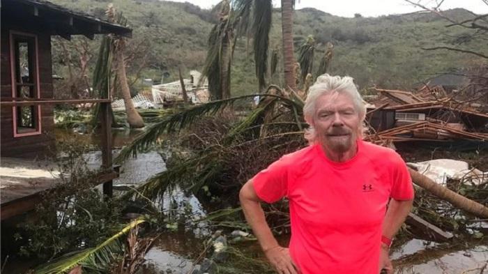IMAGINI HORROR! Vila de MILIOANE DE DOLARI a magnatului Richard Branson, DEVASTATĂ de uraganul Irma (FOTO, VIDEO)