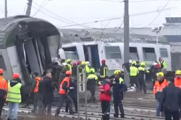 Un român se numără printre răniți în urma accidentului feroviar de lângă Milano. Anunțul făcut de Ministerul de Externe (Video)