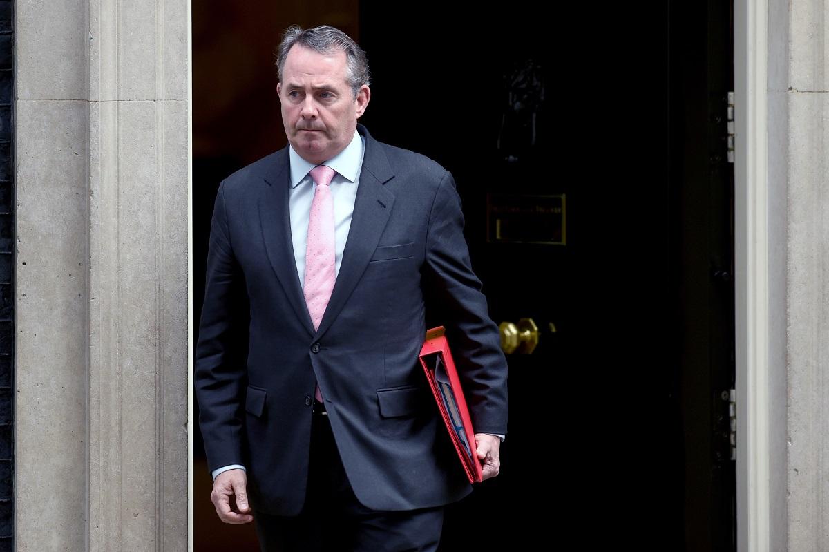 Ministrul britanic al Comerțului, Liam Fox