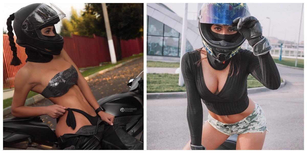 Olga Petrova, cea mai sexy motociclista, a murit intr-un cumplit accident