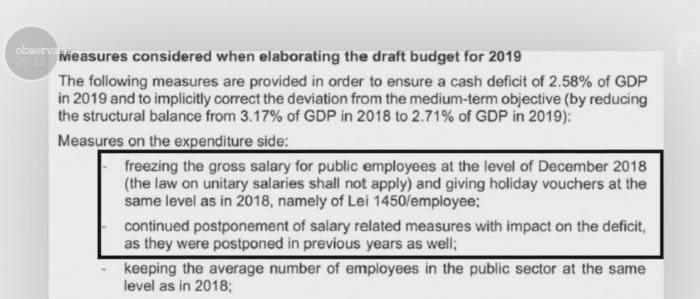Guvernul ia în calcul să înghețe salariile bugetarilor și angajările la stat, confirmă Ministerul de Finanțe