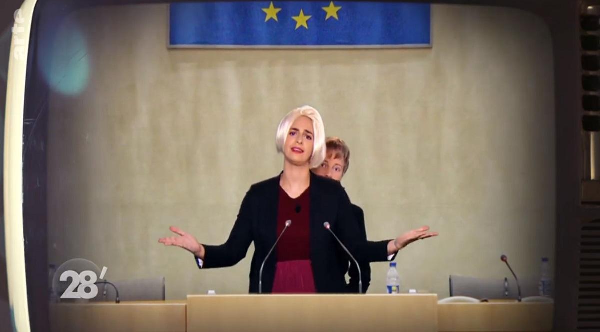 Francezii fac mişto de Viorica Dăncilă: "O colombină în serviciul bufonilor. Ar trebui încarcerată?"