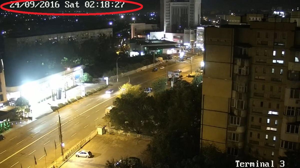 Imagine din timpul unui seism la Chișinău, în 2016