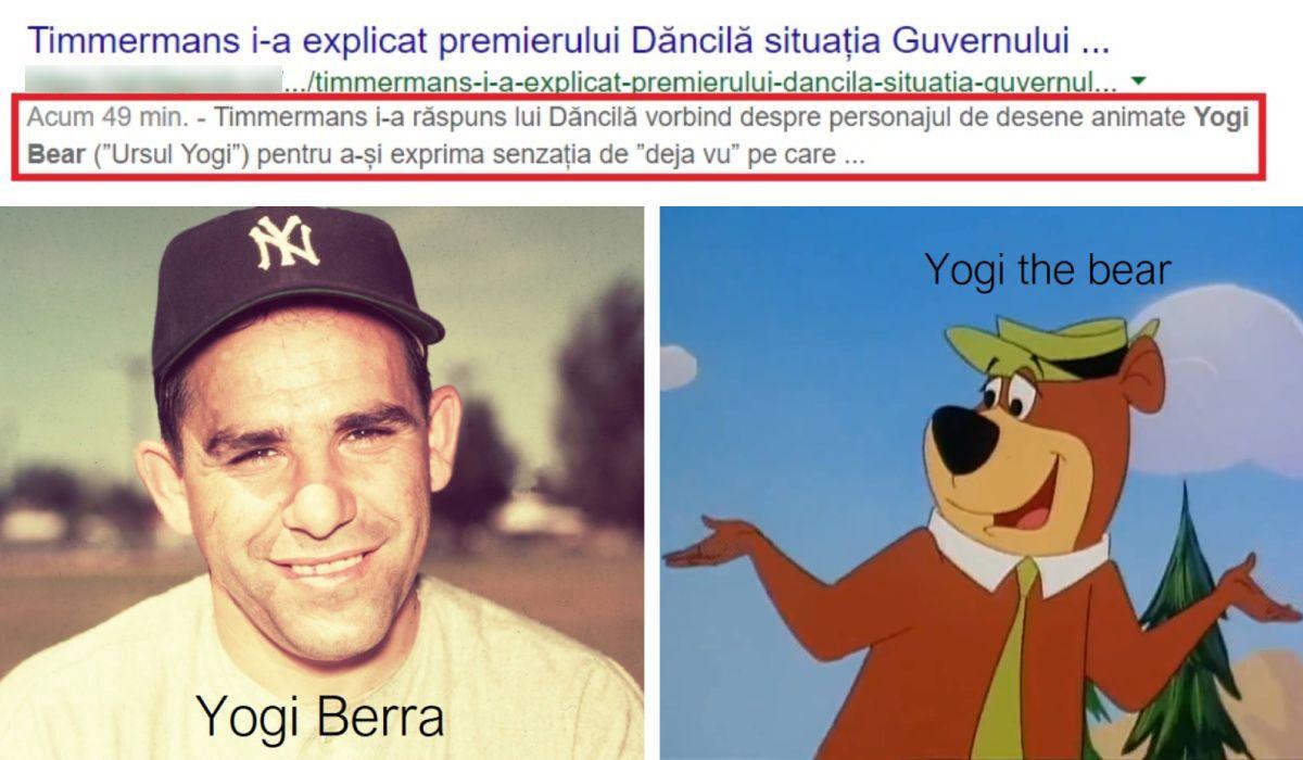 Frans Timmermans a fost greşit înţeles atunci când a citat din Yogi Berra