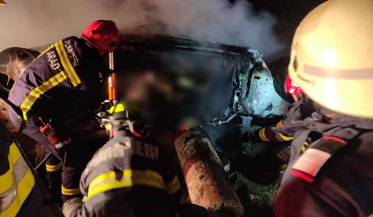 Doi morți după un grav accident între Sântana și Curtici