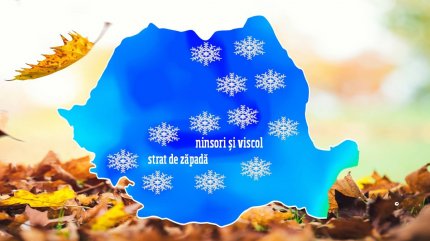 Prognoza meteo pentru duminică, 18 noiembrie 2018