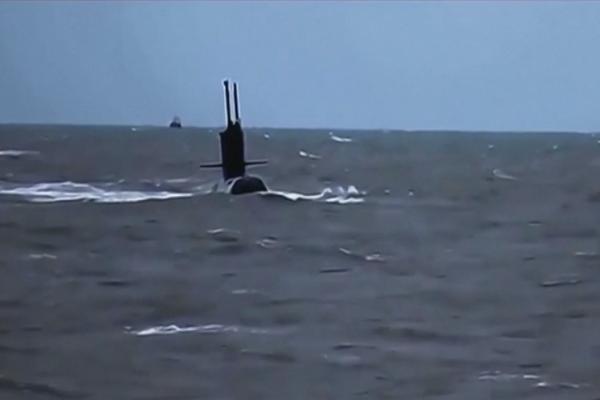 Secvență de arhivă cu submarinul dispărut în Argentina
