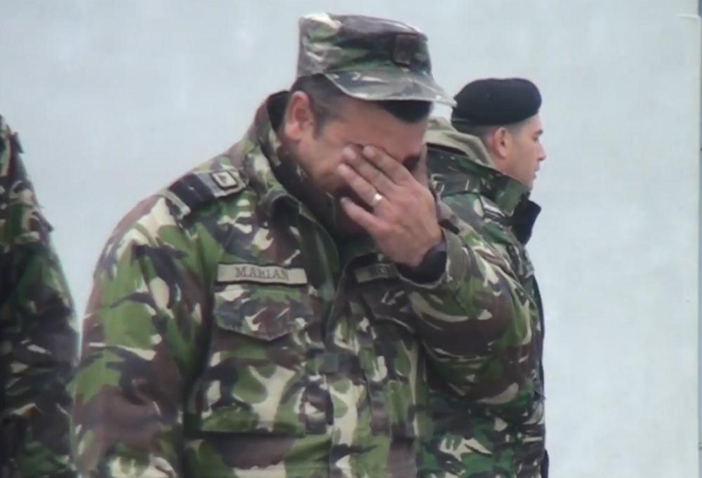 Imagini coplesitoare dupa ce un militar s-a electrocutat la Alba Iulia