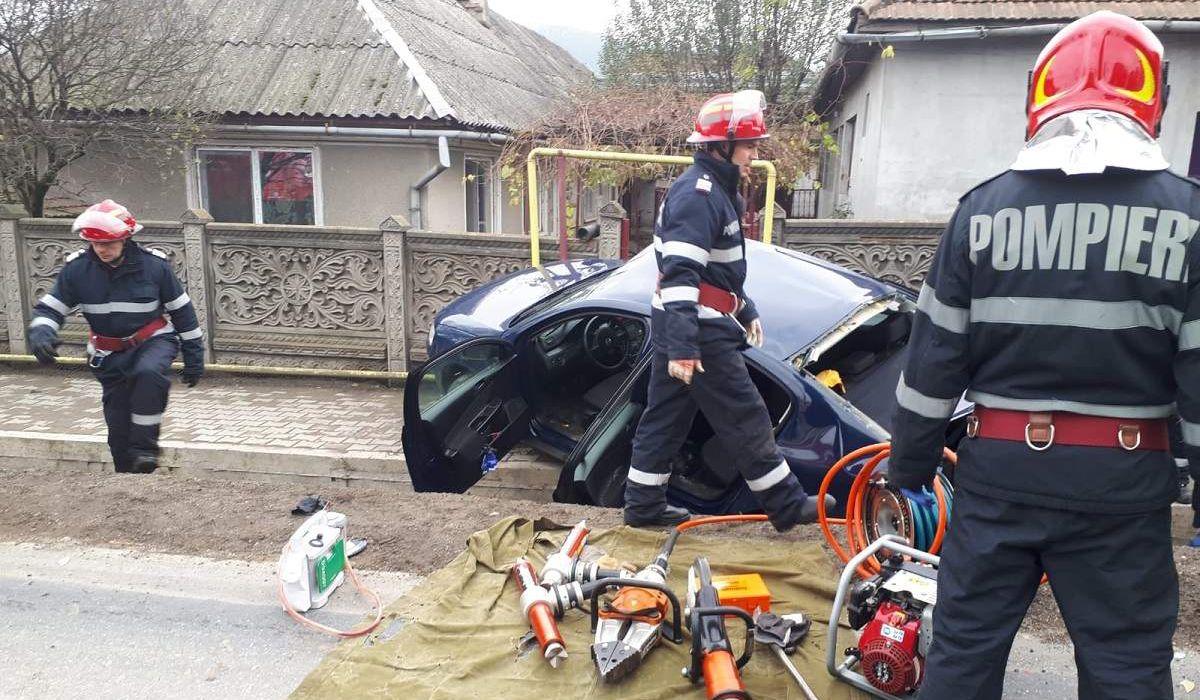 Accidentul celor doi fraţi s-a produs în localitatea Veţel