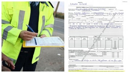 Cum arată noul model de proces-verbal al Poliţiei