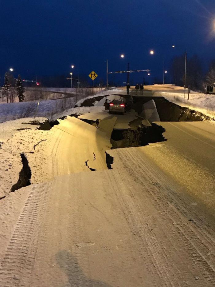 Cutremur cu magnitudinea 7 în Alaska. Seismul s-a produs la o adâncime de 40 de kilometri