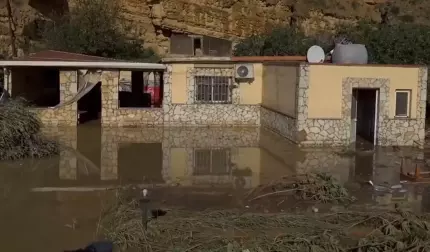 Casa familiei Casa în care a pierit familie, în inundațiile din Sicilia