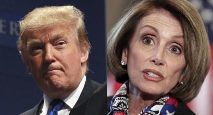 Trump a felicitat-o pe Nancy Pelosi, liderul opoziției