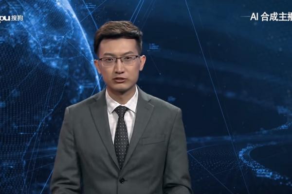 Prezentator de știri creat cu inteligența artificială în China