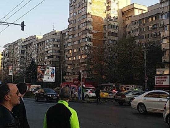 Accident pe bulevardul Iuliu Maniu din Bucureşti