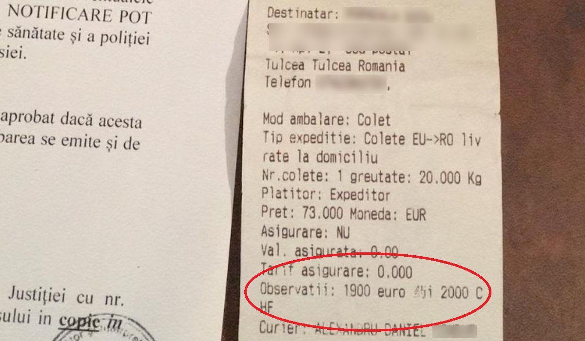 Românul din Elveţia a fost lăsat fără 1.900 de euro şi 2.000 de franci de firma de transport