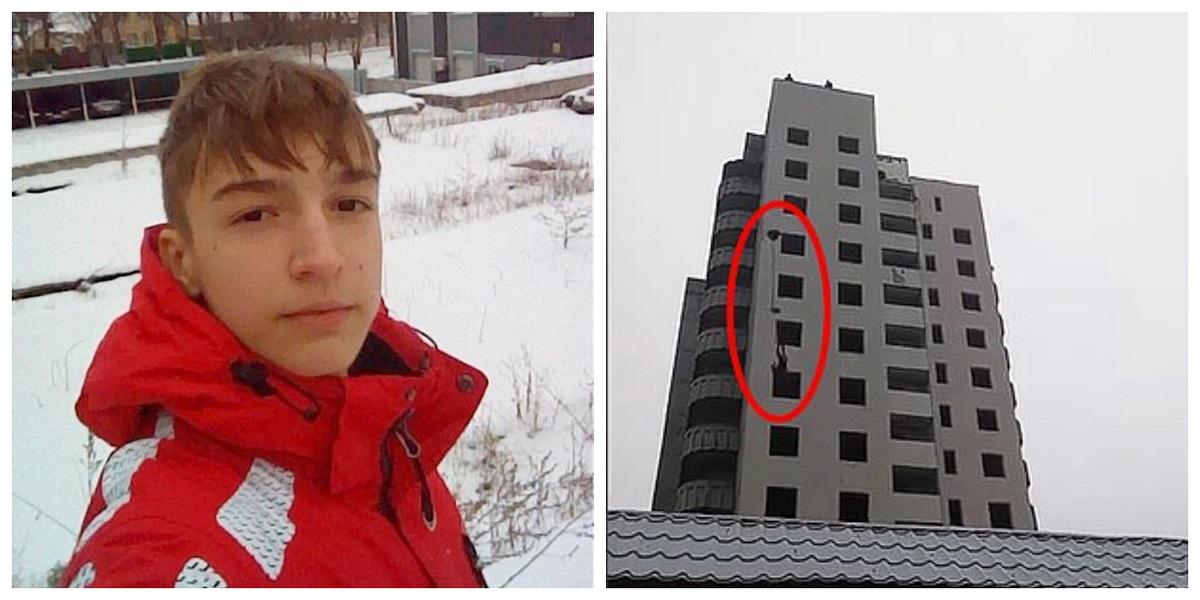 Băiatul de 15 ani a murit după ce a sărit cu paraşuta de pe bloc