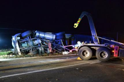 Şoferul român mort dormea în patul din cabină