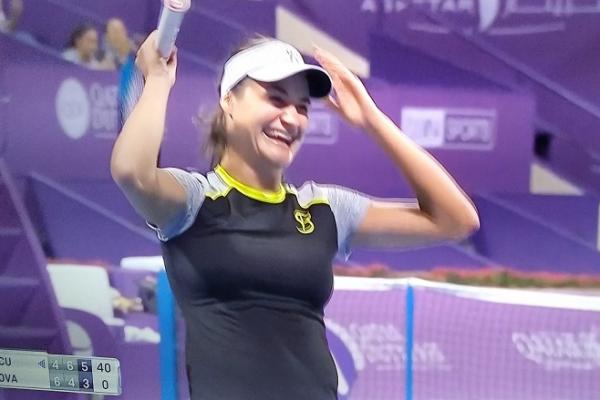 Monica Niculescu a învins-o pe Maria Sharapova în primul tur al turneului de la Doha