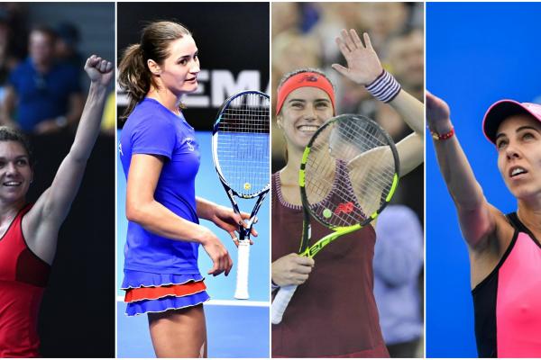 Simona Halep, Monica Niculescu, Sorana Cîrstea şi Mihaela Buzărnescu joacă mâine în optimi, la Doha