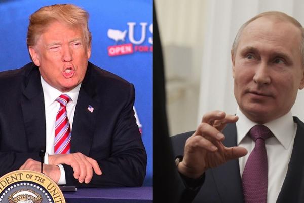 Președintele SUA, Donald Trump, si liderul rus Vladimir Putin