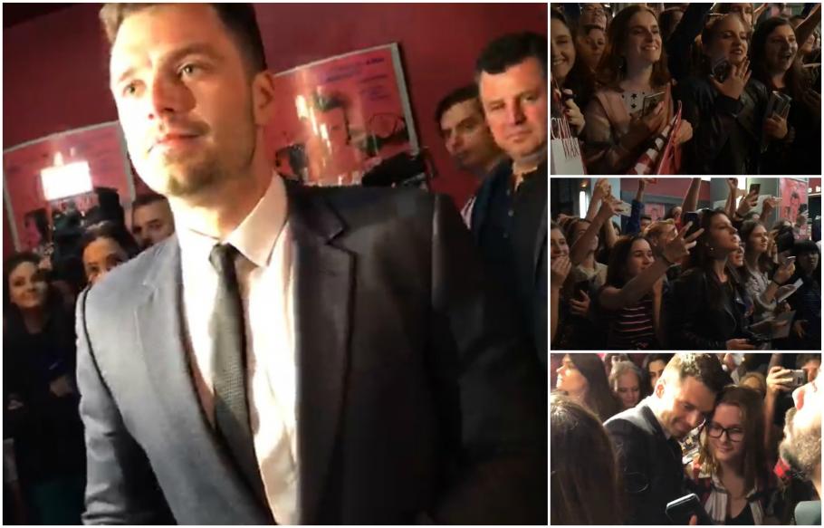 Sebastian Stan, "Bucky" din "Captain America", a ajuns în România Sebastian Stan, "Bucky" din "Captain America", a ajuns în România. Sute de fani l-au așteptat la aeroport (Video)