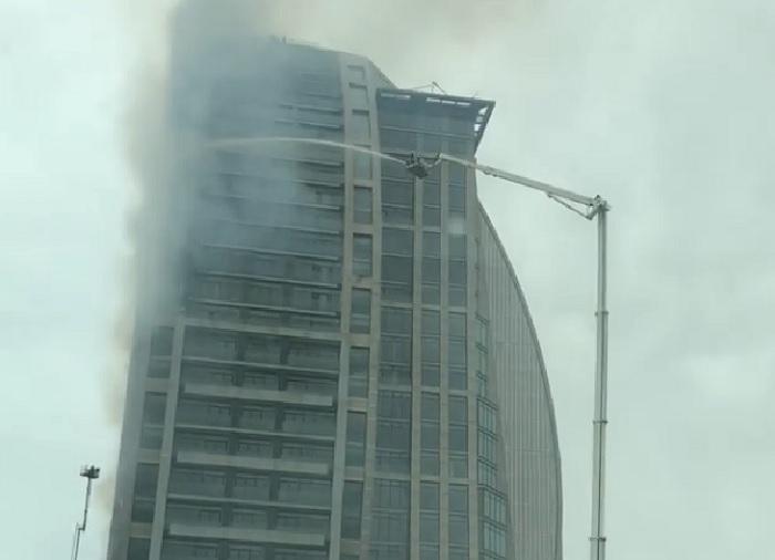 Incendiu la Trump Tower, în Baku