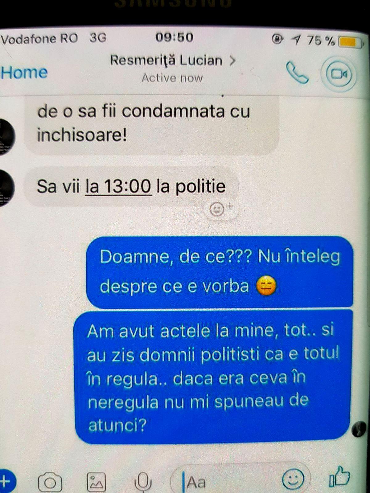 Un polițist din Vaslui a ameninţat o șoferiță pe Facebook