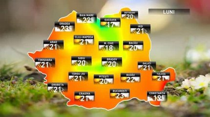 Prognoza meteo ANM pe 14 mai 2018