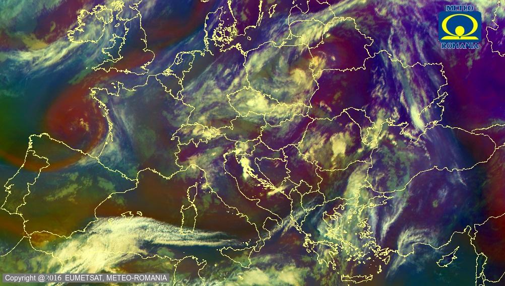 Harta precipitatii alerte meteo 17 mai 2018