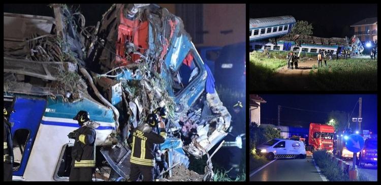 Un al doilea român, victimă în tragedia feroviară din Italia! Bărbatul se afla în trenul care a deraiat după impactul devastator cu un TIR