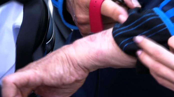 Momentul violent al încătuşării lui Ilie Năstase a fost filmat (Video)