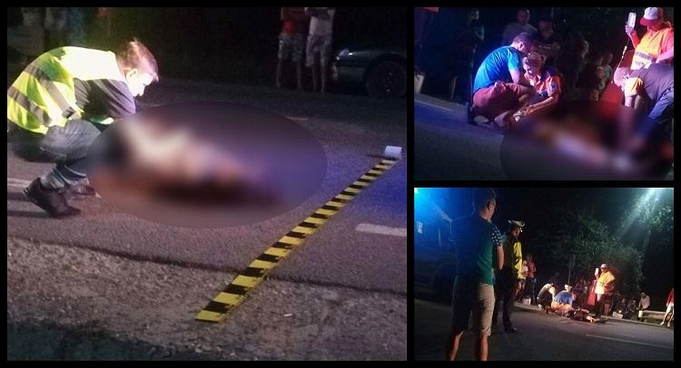 Tragedie la Cetate, în Dolj! O tânără mamă a fost spulberată de şeful poliţiei din localitate şi aruncată zeci de metri pe caldarâm