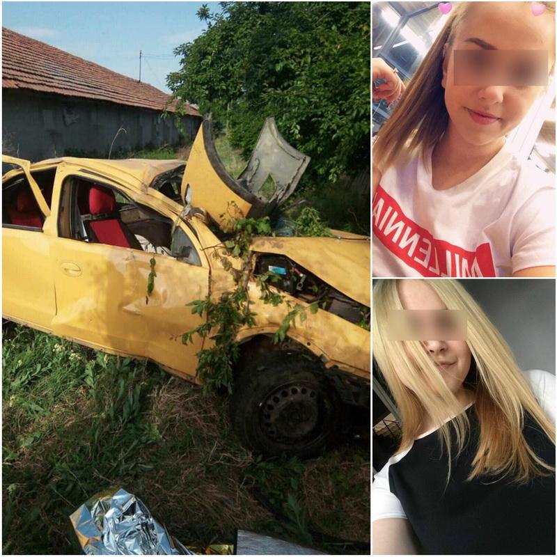 Primele imagini ale cumplitului accident de la Năsturelu în care trei fete au murit pe loc