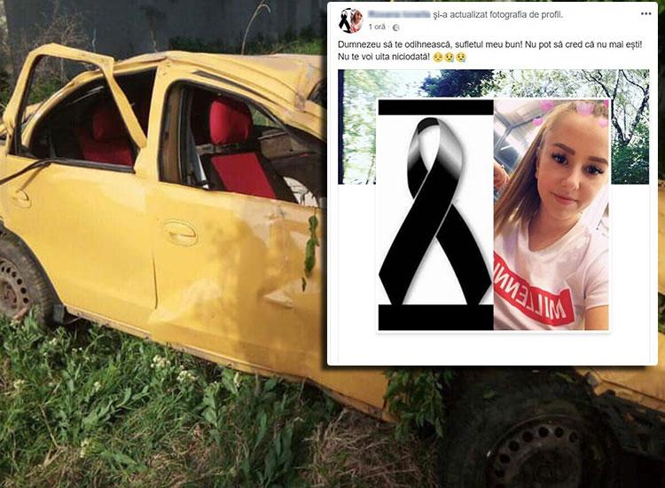 Mesaje sfâșietoare de adio pentru cele trei fete care au murit în cumplitul accident de la Năsturelu