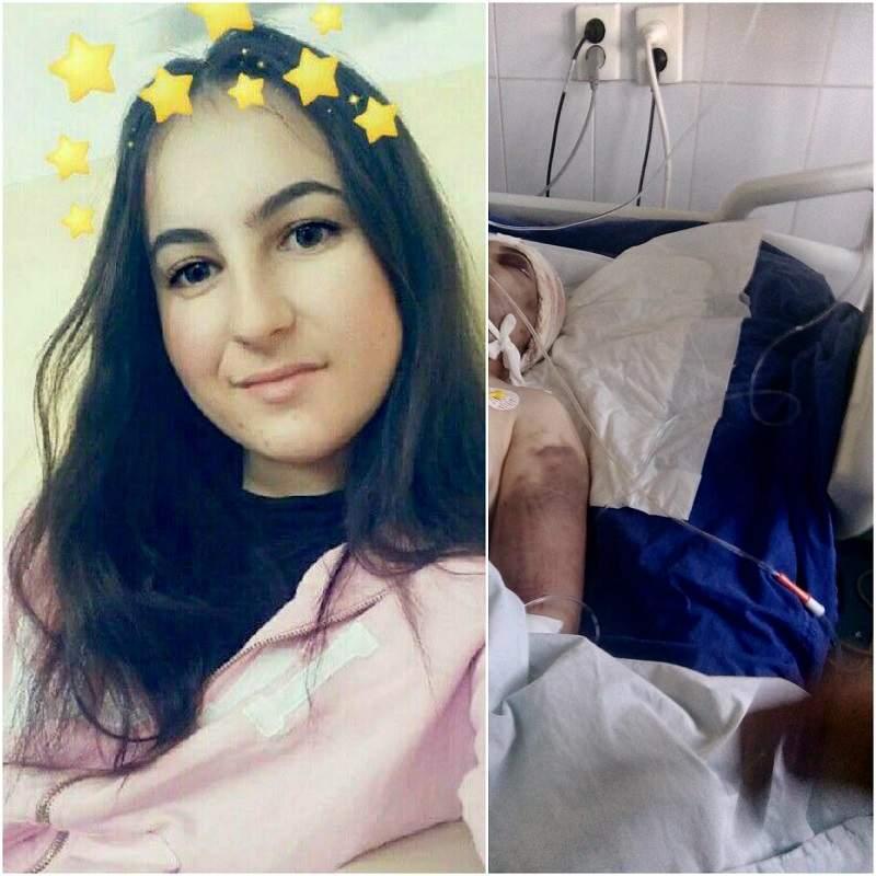 Monica Vidreanu, fata din Vidra batuta si aruncata in curtea spitalului, a murit