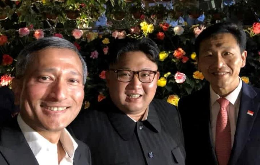Selfie cu Kim Jong Un Primul seflie cu Kim Jong Un