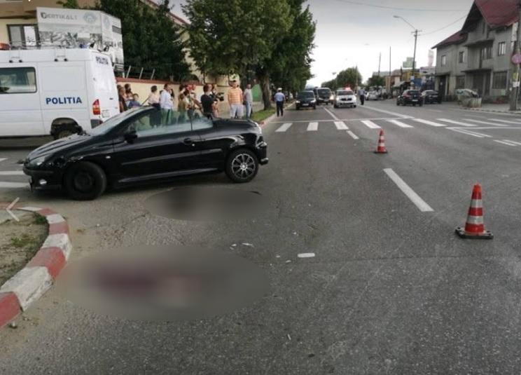Accident pe trecerea de pietoni la Târgovişte, provocat de o şoferiţă care a consumat droguri