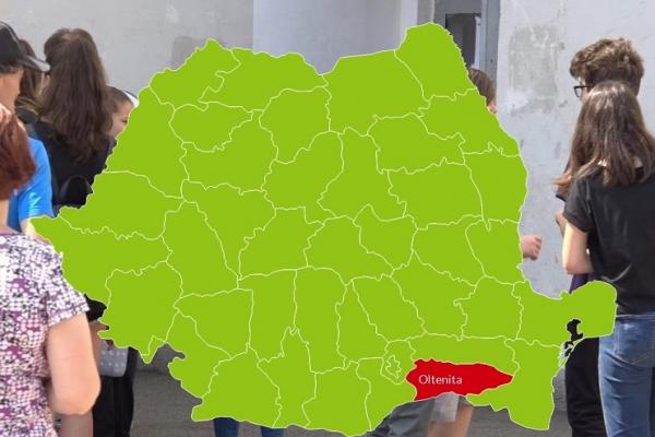 Harta cu rezultatele la Evaluare Naţională în Olteniţa, Călăraşi