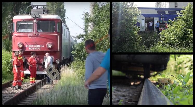 Bărbat decapitat de tren, la intrare în Bistriţa. Conductorul şi călătorii descriu scene îngrozitoare