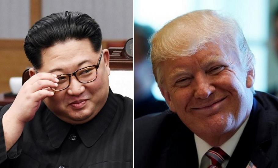 Trump şi Kim Donald Trump şi Kim Jong Un