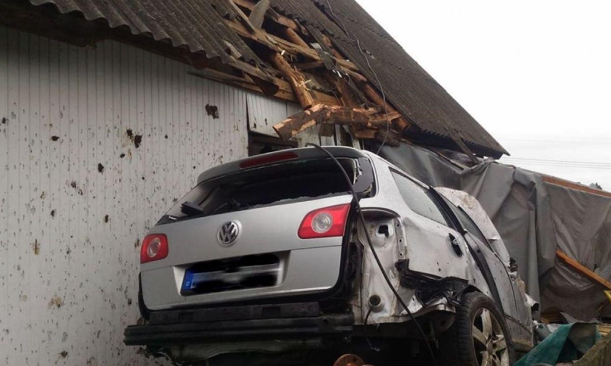 Accidentul de la Oniceni a fost transmis live pe Facebook de pasager