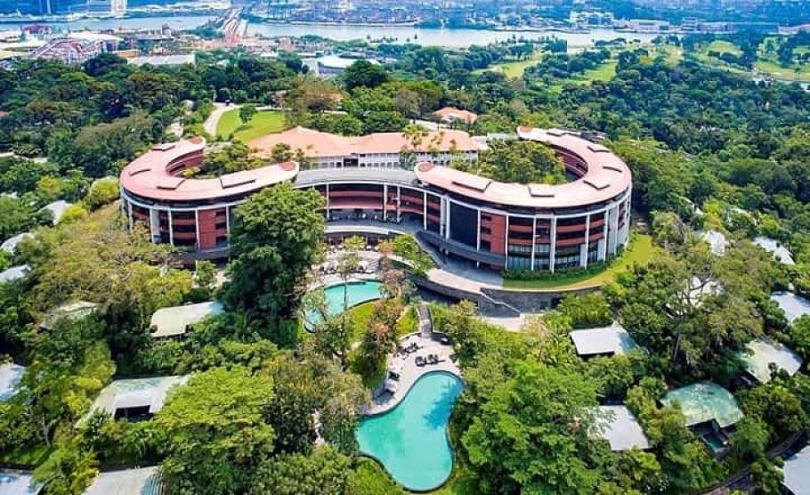 Hotelul Capella Hotelul Capella de 5 stele, de pe Insula Sentosa din Singapore