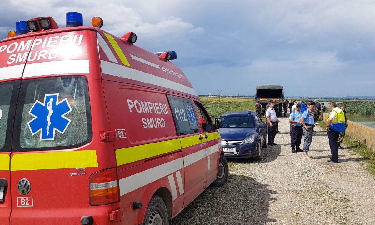 Primele imagini cu avionul IAR-99 Şoim care s-a prăbuşit în Bacău